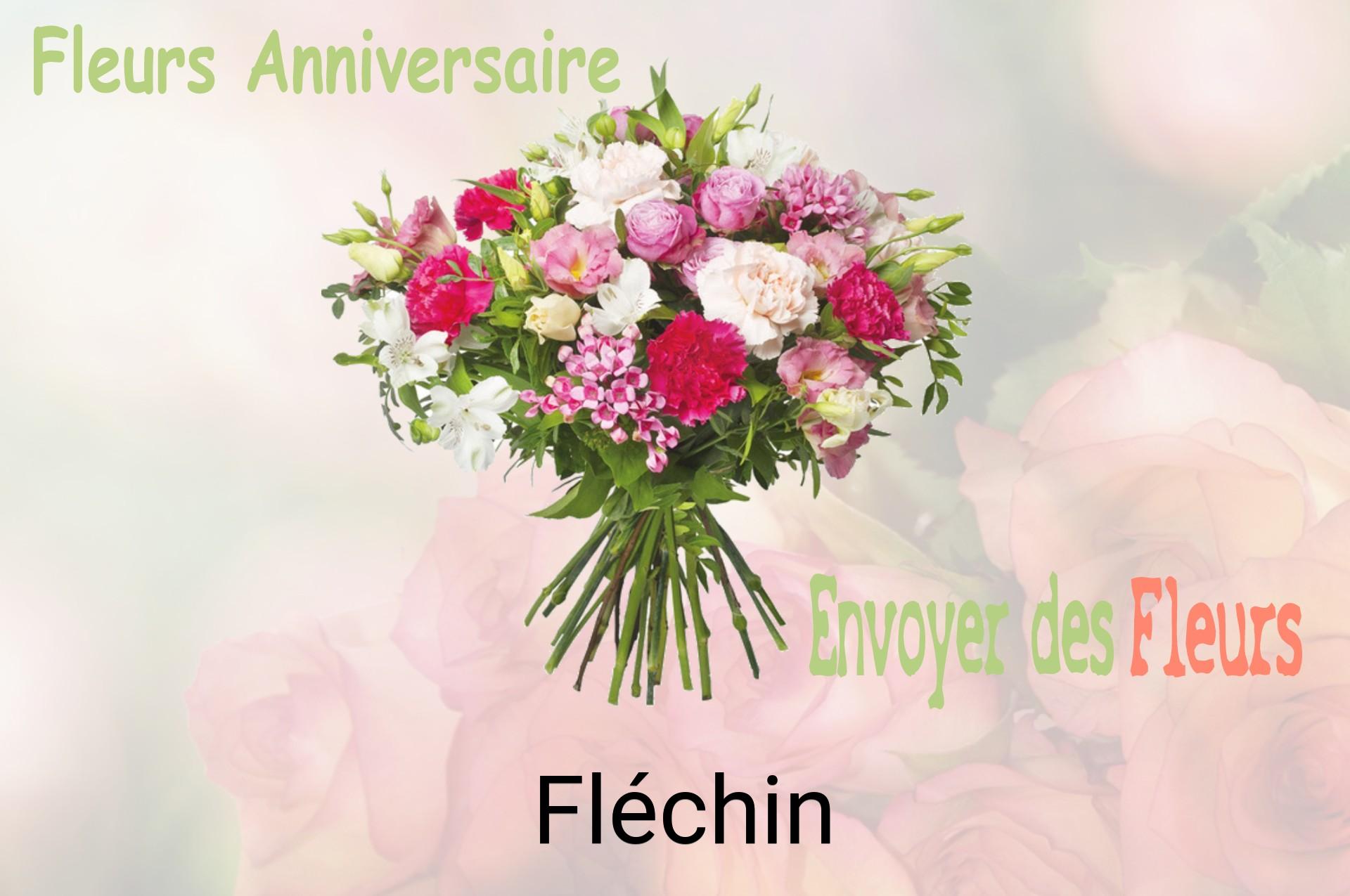 Bouquet de fleurs d’anniversaire livré à Fléchin